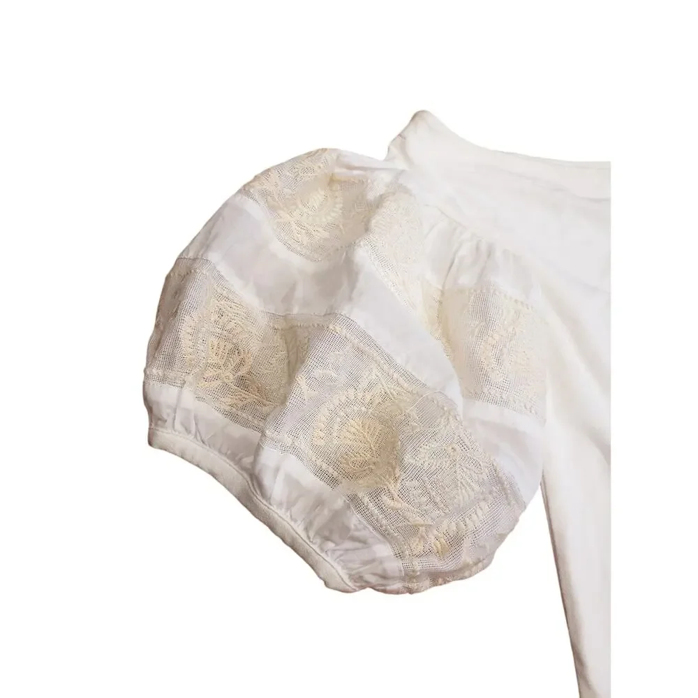 Free People Rock With It Top Ivory Size Large